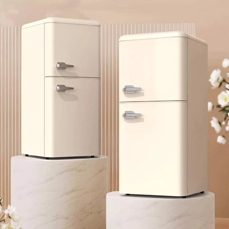 Office Furniture Rental - レトロデザインで省エネ性能に優れた冷蔵庫。工場直販。学生寮や賃貸住宅、オフィスに最適な小型冷蔵庫。