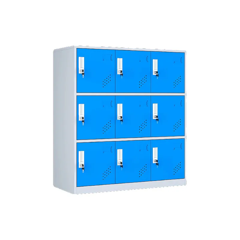 Office Furniture Cabinets - 学校、教室、幼稚園、オフィスで使用できる、組み立てが簡単なモジュール式の子供用バックパック収納キャビネット。