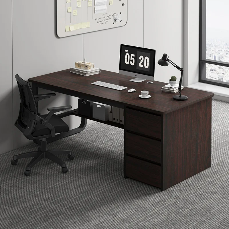 Office Furniture Rental - 多機能コンピューターデスク、ポンプ式オフィスステーション付き、シングルワークデスク、ホームスタディデスク