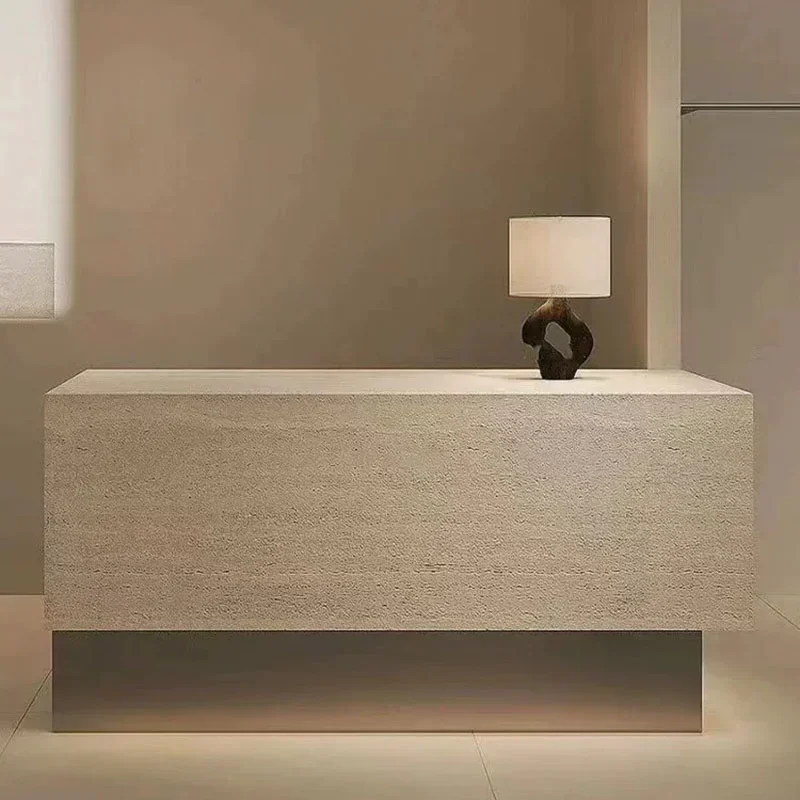 Office Furniture Factory Shop - 工場直販 イタリアンスタイル オリジナリティのある受付デスク シンプルモダンな衣料品店受付デスク 美容サロン家具
