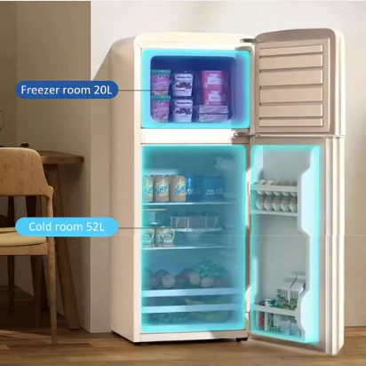 レトロデザインで省エネ性能に優れた冷蔵庫。工場直販。学生寮や - Office Furniture Rental のレビューと価格
