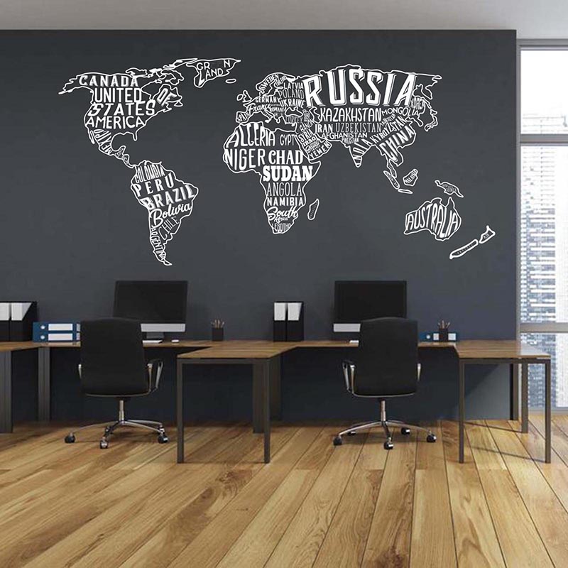 大きな世界地図,教室,オフィス,教室,世界地図,地球,剣,ウ - Office Furniture World のレビューと価格