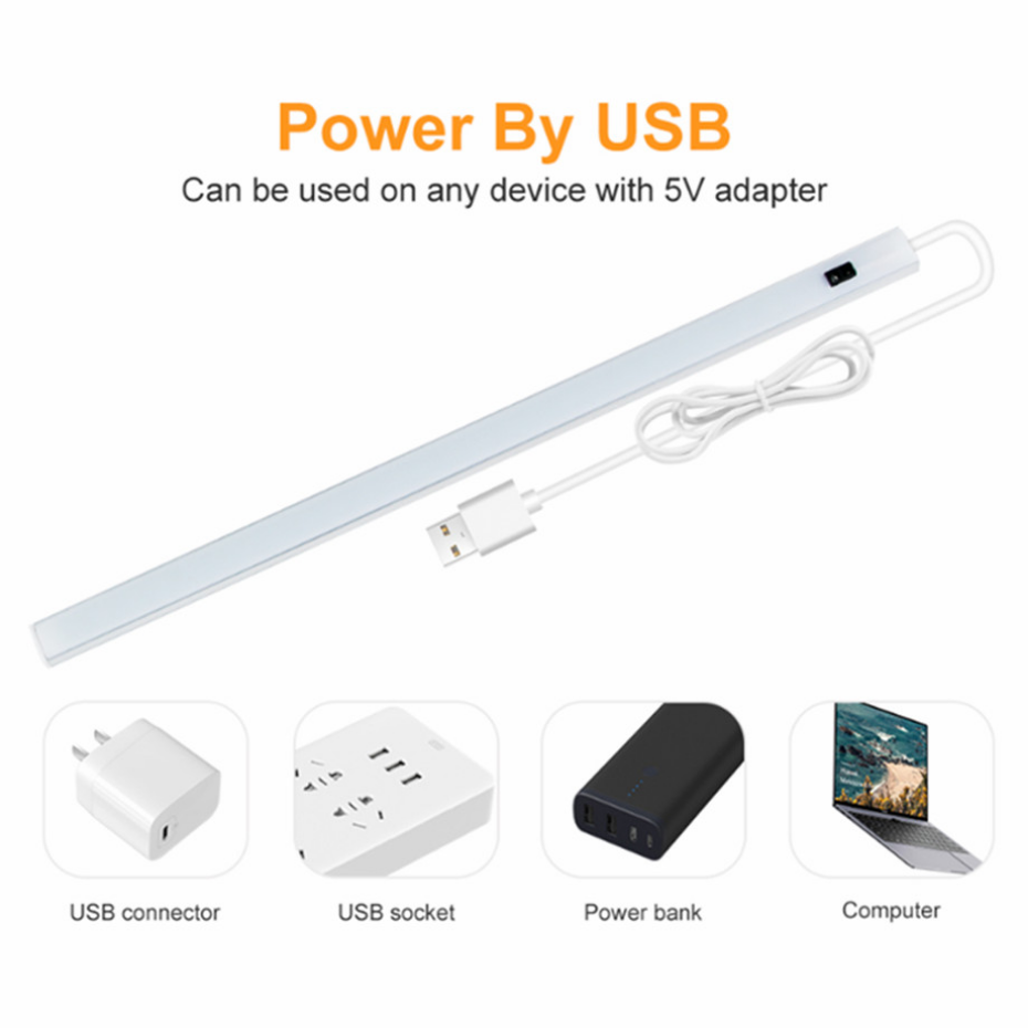 USB 5V LED ストリップデスクランプハンドスイープス - Office Furniture Cabinets のレビューと価格