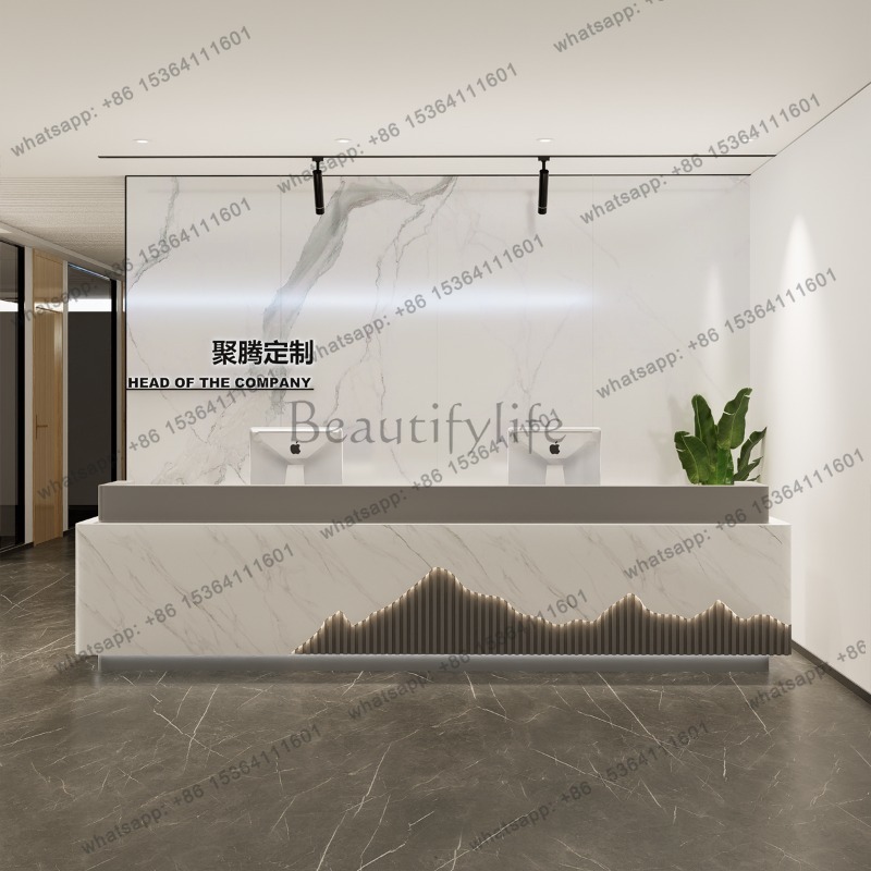 工場直販 北欧風高級企業フロントデスク モダンビューティーシ - Office Furniture Factory Shop のレビューと価格
