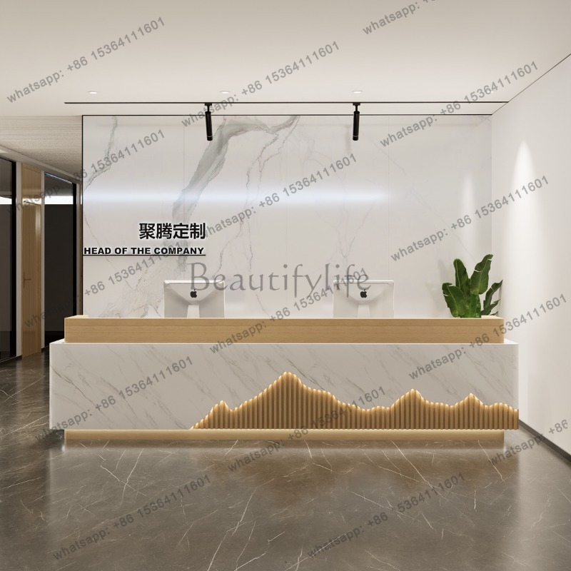 工場直販 北欧風高級企業フロントデスク モダンビューティーシ - Office Furniture Factory Shop のレビューと価格