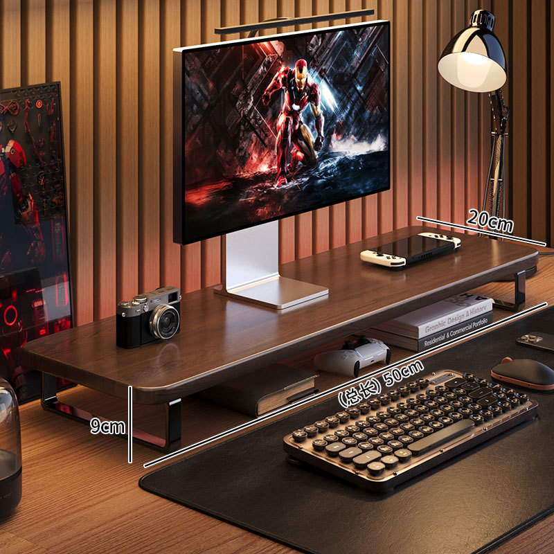 ゲーミングモニタースタンド デスクライザー 拡張デスクトップ - Gaming Desk With Hutch のレビューと価格