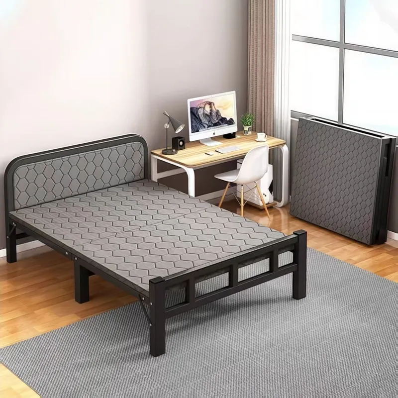 大人用折りたたみベッド シングル アイアンフレーム シンプル - Office Furniture Rental のレビューと価格