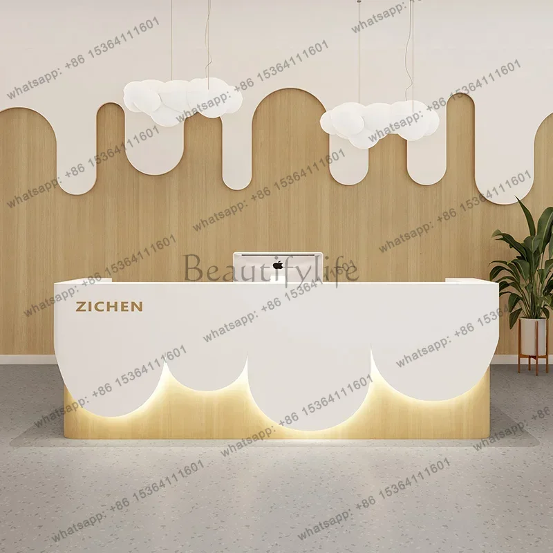 工場直販 幼稚園用シンプル受付デスク モダンで独創的な収納付 - Office Furniture Factory Shop のレビューと価格