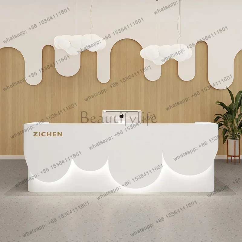 工場直販 幼稚園用シンプル受付デスク モダンで独創的な収納付 - Office Furniture Factory Shop のレビューと価格