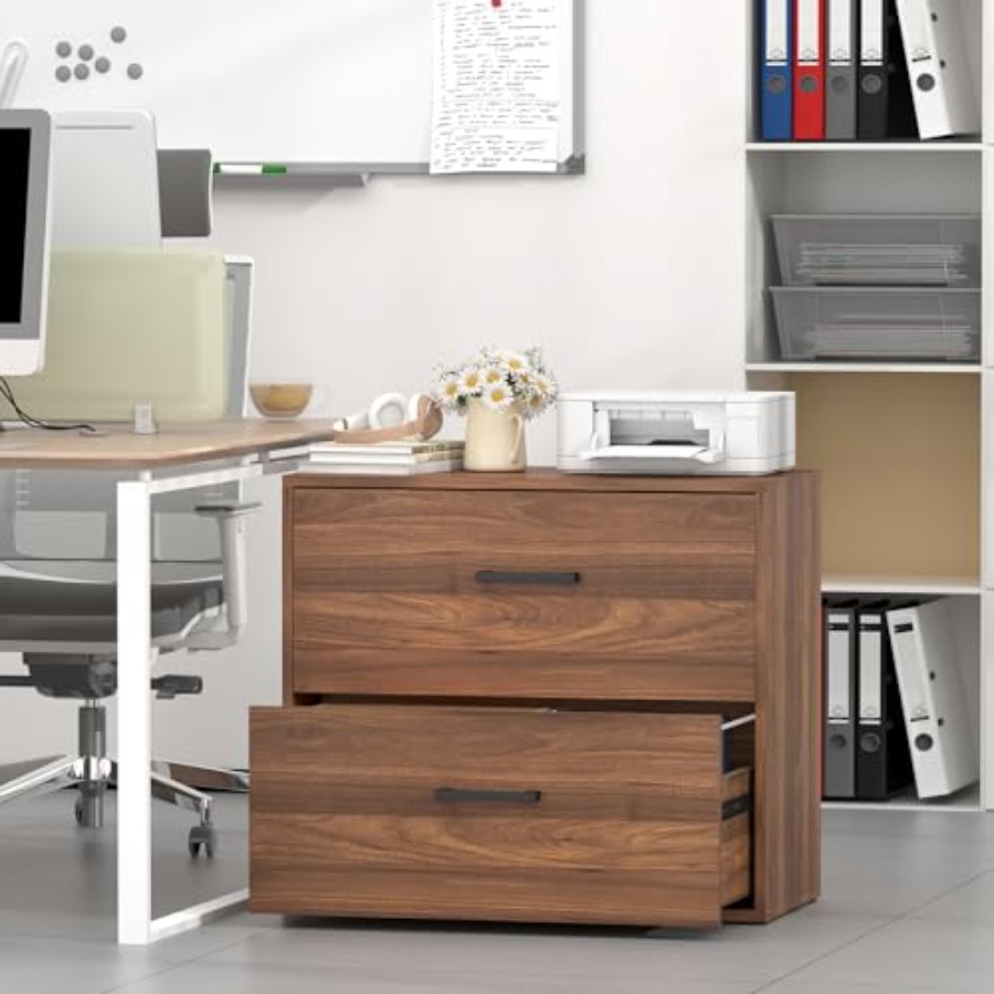 横型ファイルキャビネット、2段引き出しファイルキャビネット、 - File Cabinet Lateral のレビューと価格