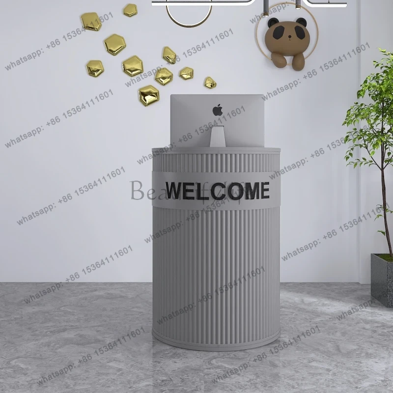 工場直販 北欧風オリジナルデザイン 受付デスク モダンシンプ - Office Furniture Factory Shop のレビューと価格