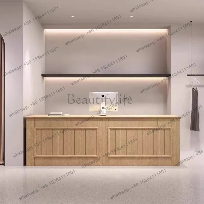 工場直販 北欧風クリエイティブなレジカウンター モダンラグジ - Office Furniture Factory Shop のレビューと価格