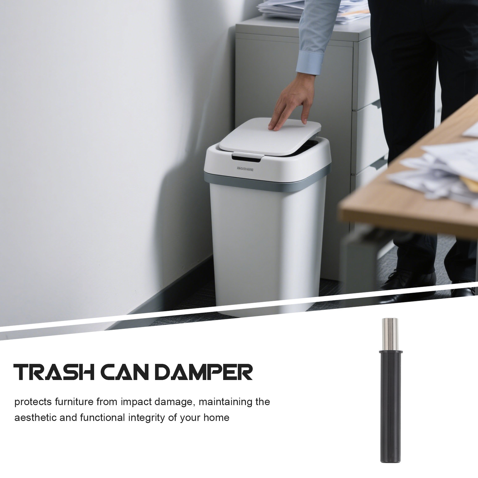 5個入りキャビネットドアダンパー、ソフトクローズ、ゴミ箱用緩 - Office Furniture Cabinets のレビューと価格