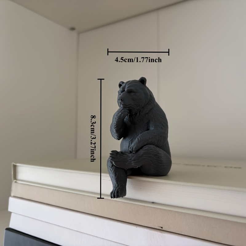思考するクマの置物、3Dプリントされた棚やテーブルに置くため - Office Furniture Wholesale のレビューと価格