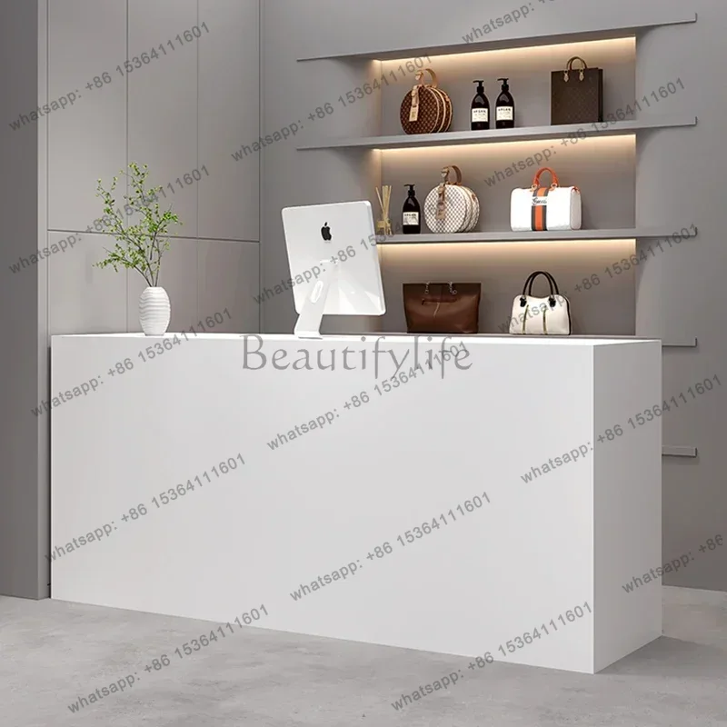 工場直販の店舗用家具、シンプルな受付デスク、黒色の塗装、ミニ - Office Furniture Factory Shop のレビューと価格