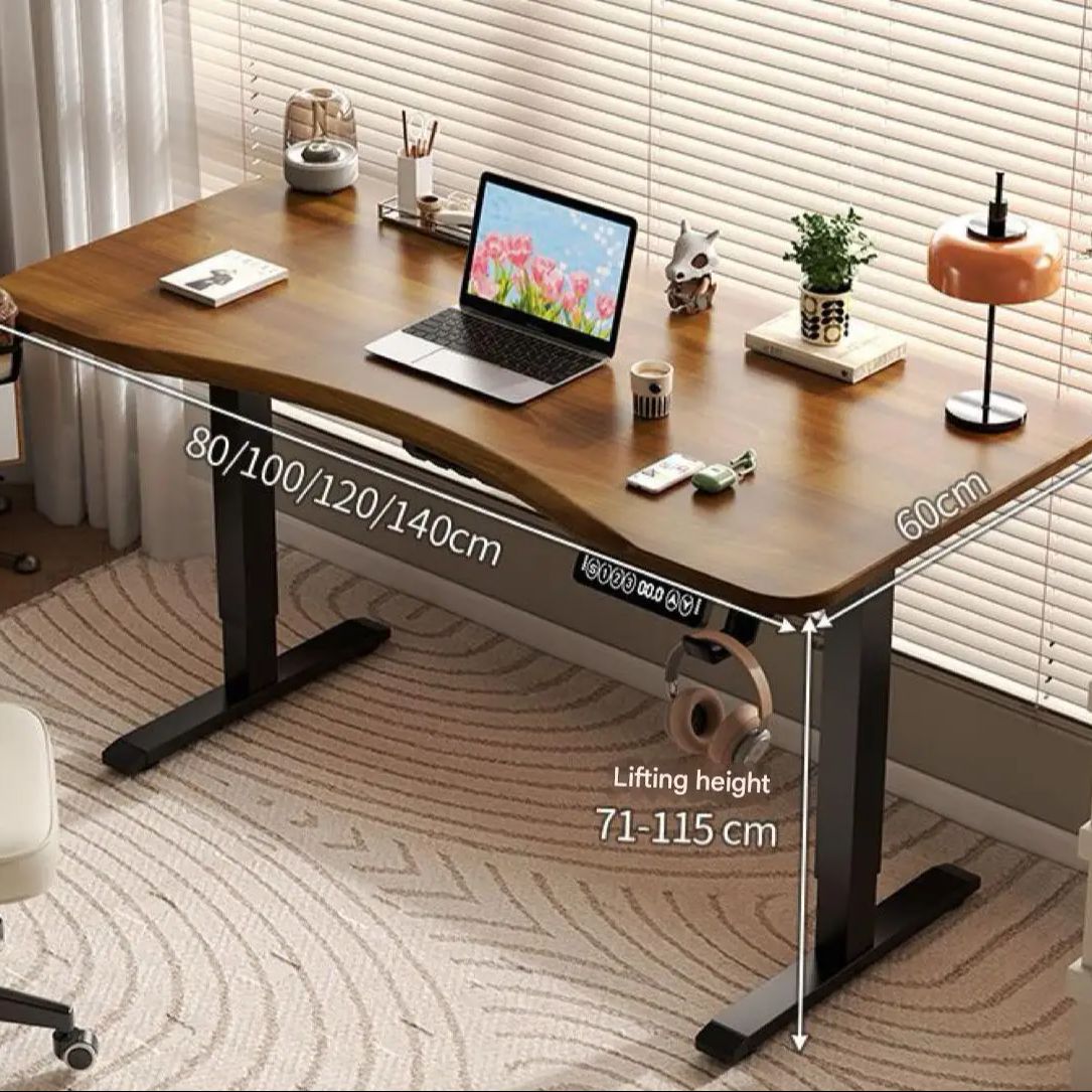 80/100/120/140cm高さ調節可能なオフィスコンピ - Gaming Desk With Hutch のレビューと価格