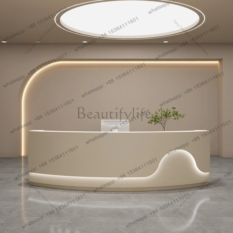工場直販 北欧ミニマリスト風アーチ型受付デスク フランスの高 - Office Furniture Factory Shop のレビューと価格