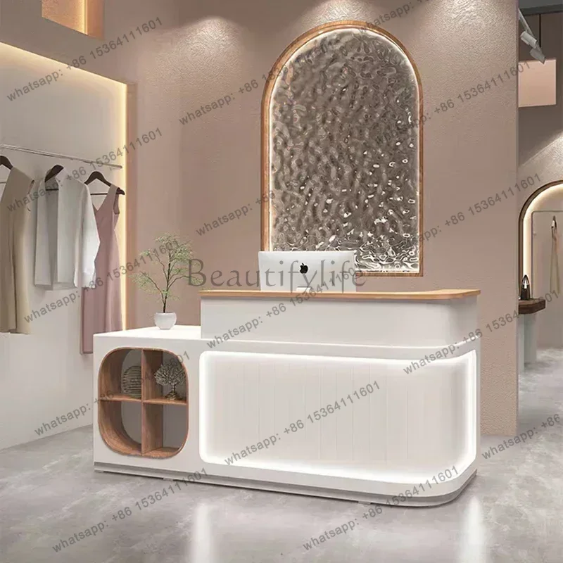 工場直販 イタリアンスタイル衣料品店 受付デスク ホテルデザ - Office Furniture Factory Shop のレビューと価格