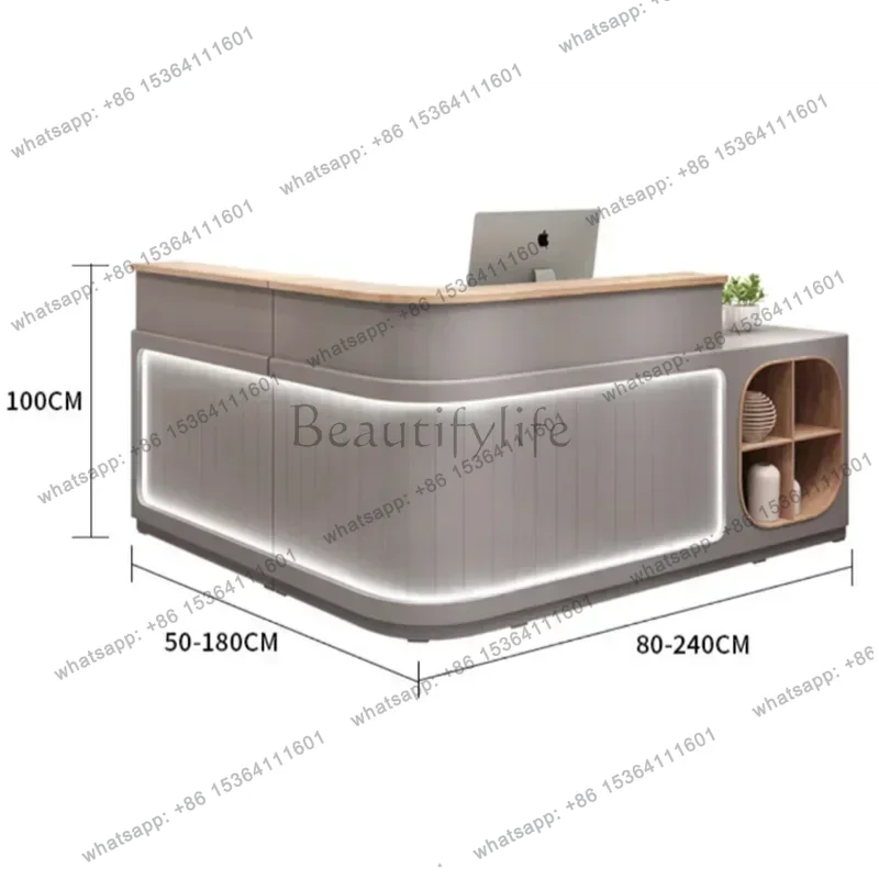工場直販 イタリアンスタイル衣料品店 受付デスク ホテルデザ - Office Furniture Factory Shop のレビューと価格